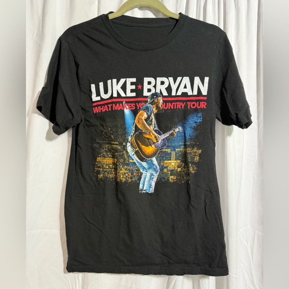 Black Luke Bryan Tour T-Shirt (AB1)